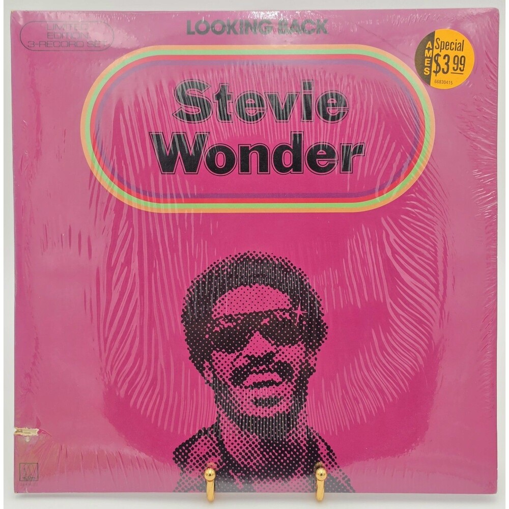 SEALED Stevie Wonder ~ Looking Back ~ 3 Vinyl LP's ~Tamla Records~ 12" ~ 33 RPM